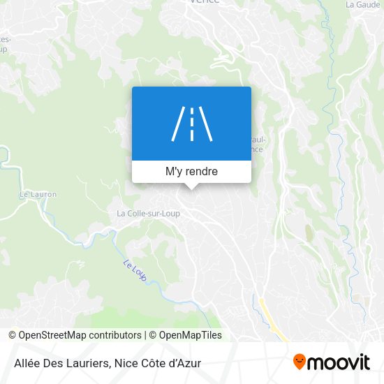 Allée Des Lauriers plan
