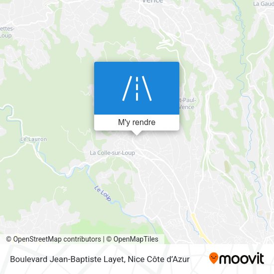 Boulevard Jean-Baptiste Layet plan