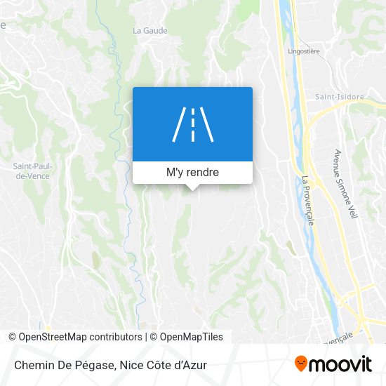 Chemin De Pégase plan