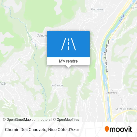 Chemin Des Chauvets plan