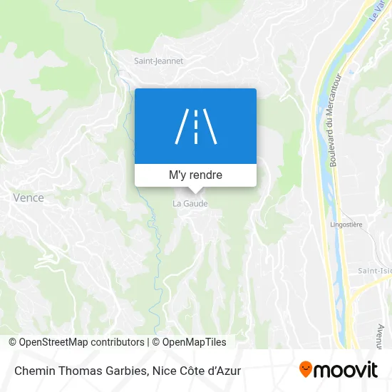 Chemin Thomas Garbies plan
