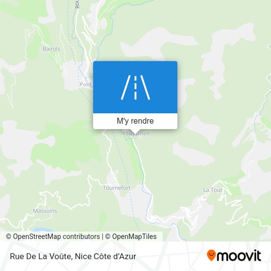 Rue De La Voûte plan