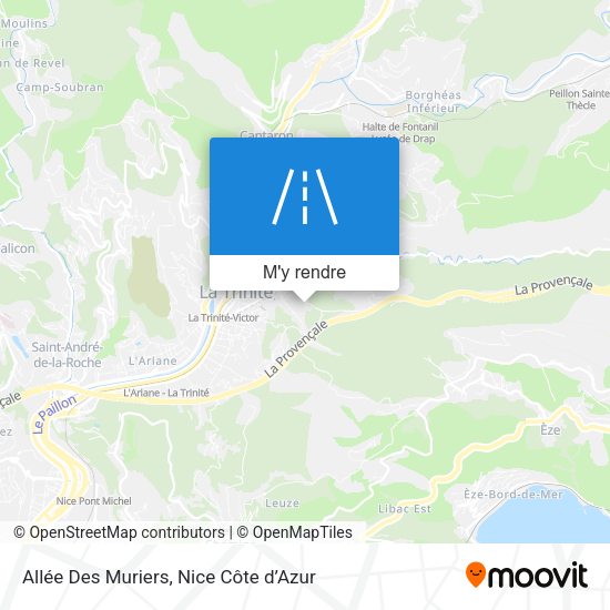 Allée Des Muriers plan