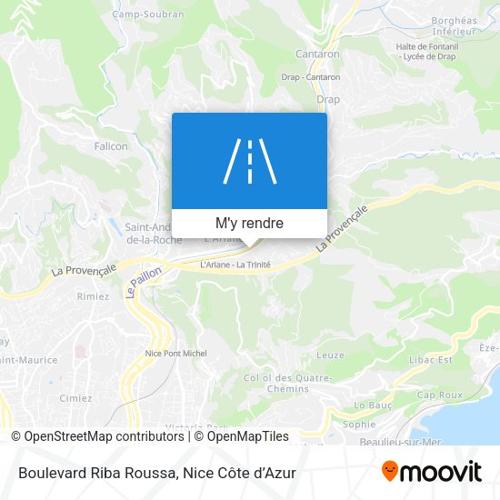 Boulevard Riba Roussa plan