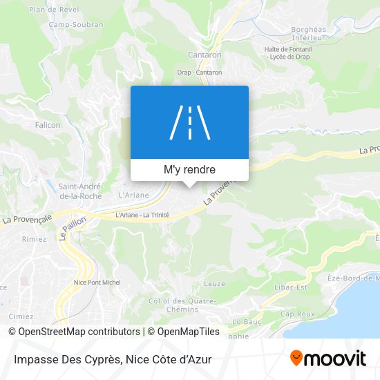 Impasse Des Cyprès plan