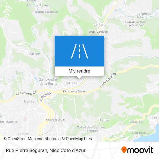 Rue Pierre Seguran plan