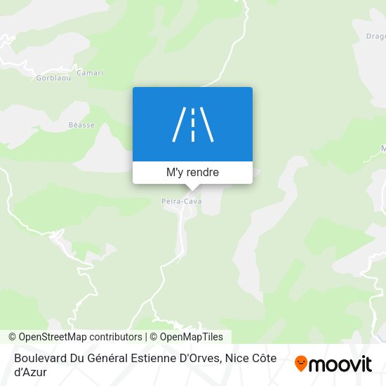 Boulevard Du Général Estienne D'Orves plan