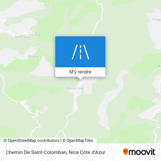Chemin De Saint-Colomban plan