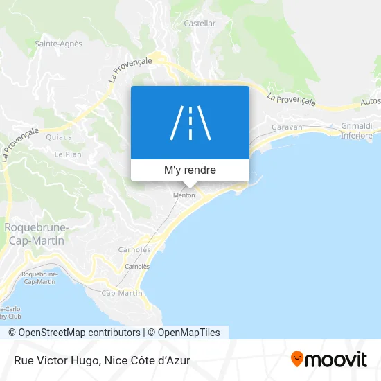 Rue Victor Hugo plan