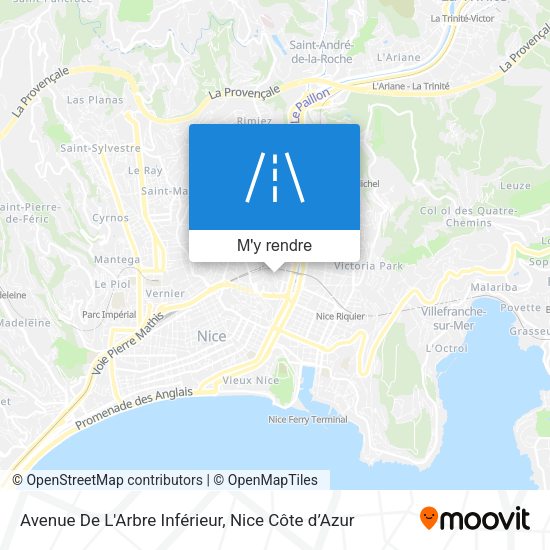 Avenue De L'Arbre Inférieur plan