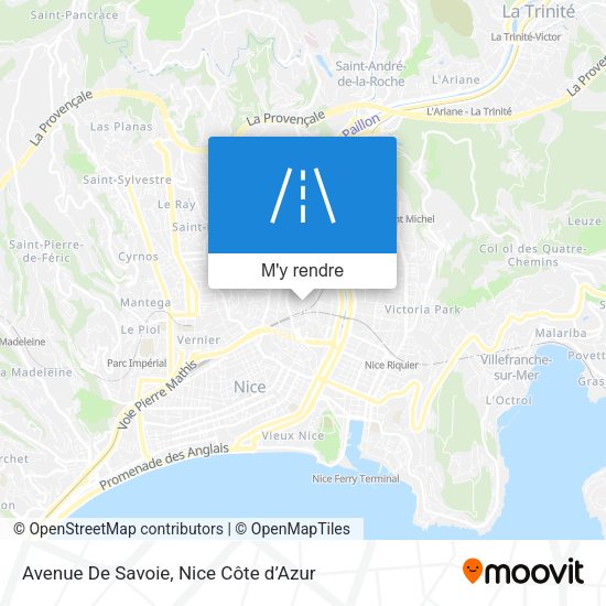 Avenue De Savoie plan