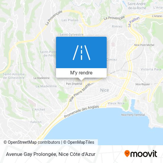 Avenue Gay Prolongée plan