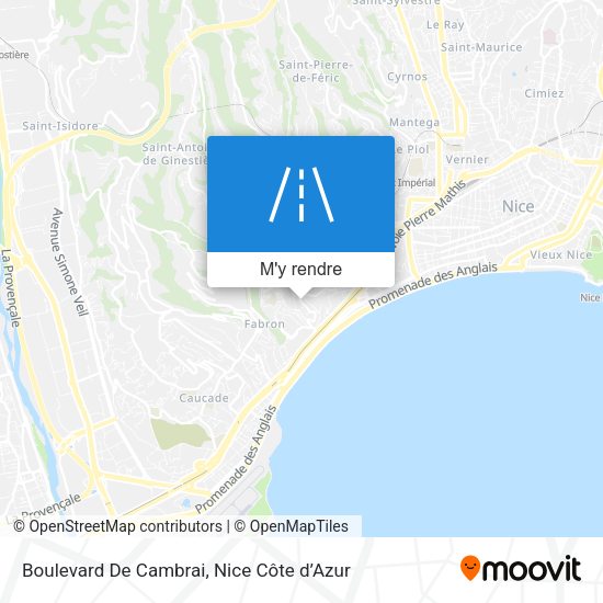 Boulevard De Cambrai plan