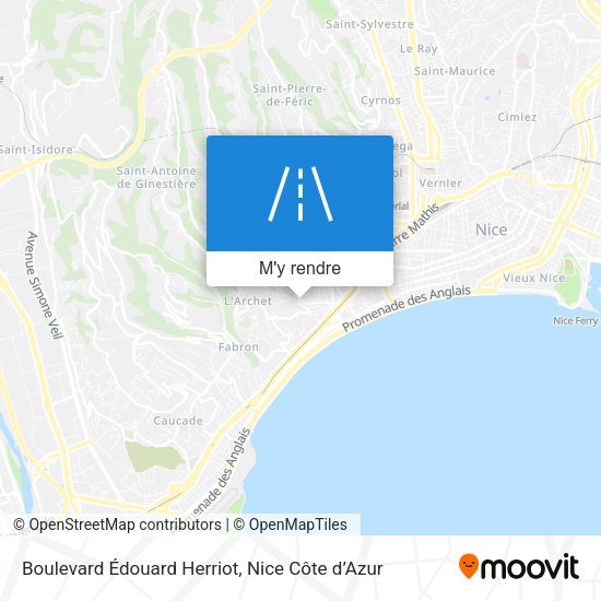 Boulevard Édouard Herriot plan