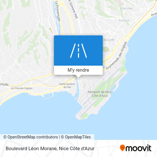 Boulevard Léon Morane plan