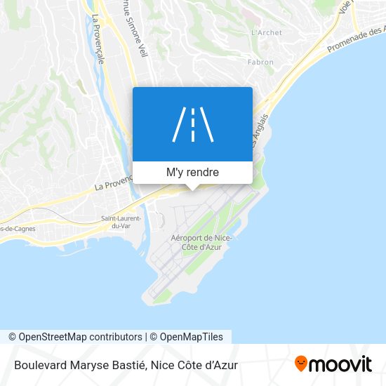 Boulevard Maryse Bastié plan