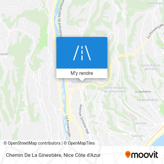 Chemin De La Ginestière plan