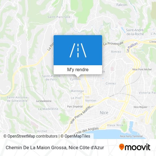 Chemin De La Maion Grossa plan