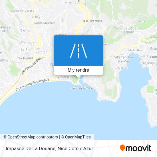 Impasse De La Douane plan