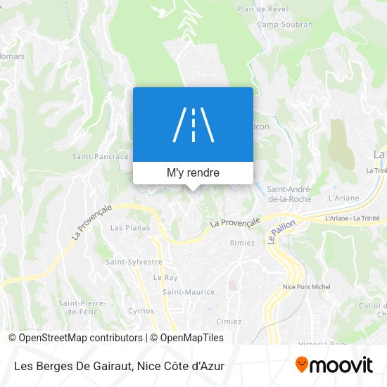 Les Berges De Gairaut plan
