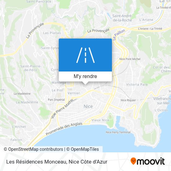 Les Résidences Monceau plan