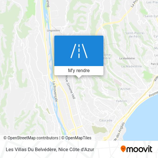 Les Villas Du Belvédère plan