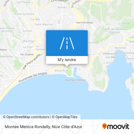 Montée Menica Rondelly plan