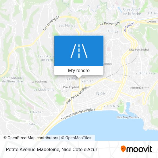Petite Avenue Madeleine plan