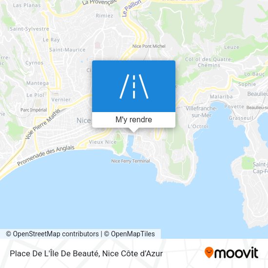 Place De L'Île De Beauté plan