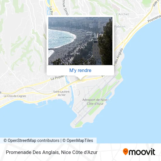Promenade Des Anglais plan