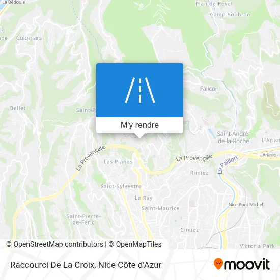 Raccourci De La Croix plan
