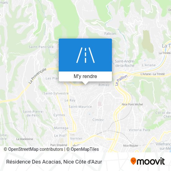 Résidence Des Acacias plan