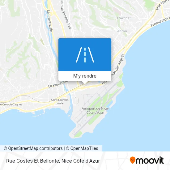 Rue Costes Et Bellonte plan
