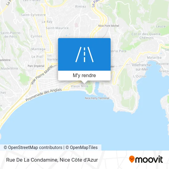 Rue De La Condamine plan