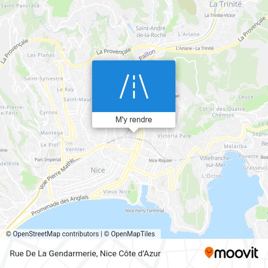 Rue De La Gendarmerie plan