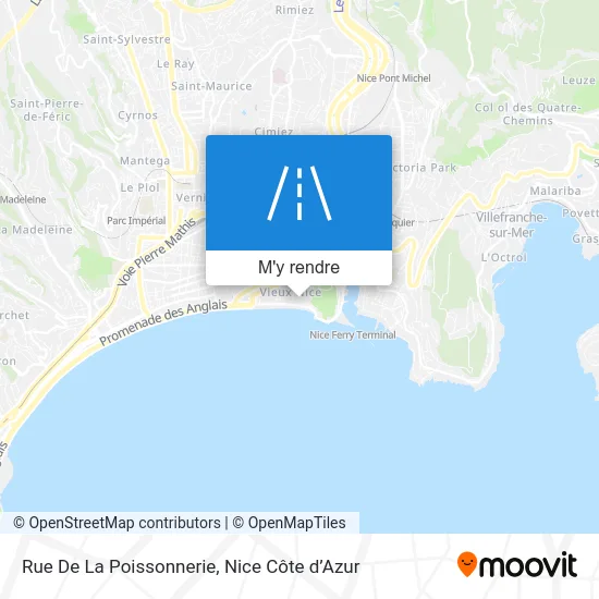 Rue De La Poissonnerie plan