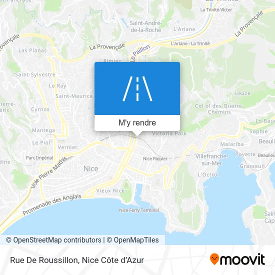 Rue De Roussillon plan