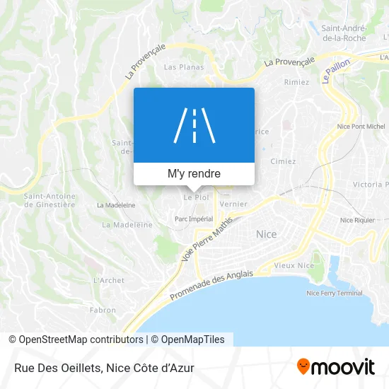 Rue Des Oeillets plan