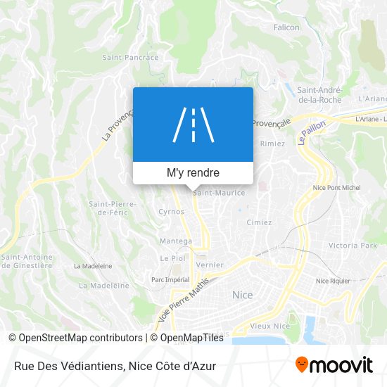 Rue Des Védiantiens plan