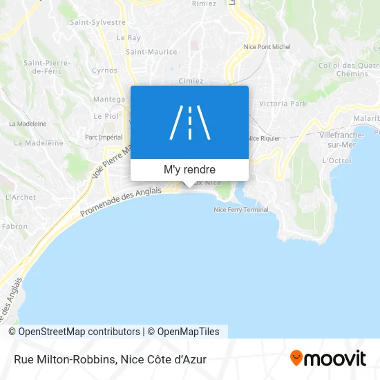 Rue Milton-Robbins plan