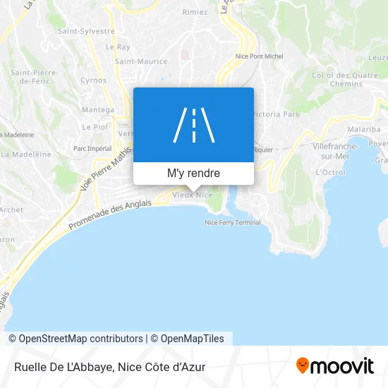 Ruelle De L'Abbaye plan