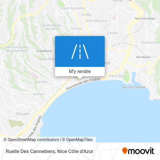 Ruelle Des Cannebiers plan