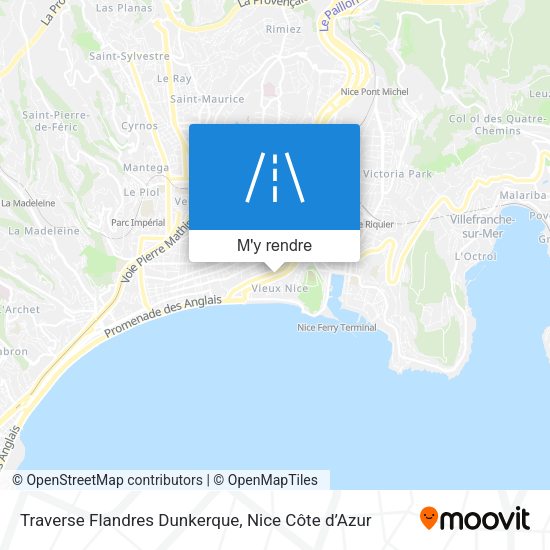 Traverse Flandres Dunkerque plan