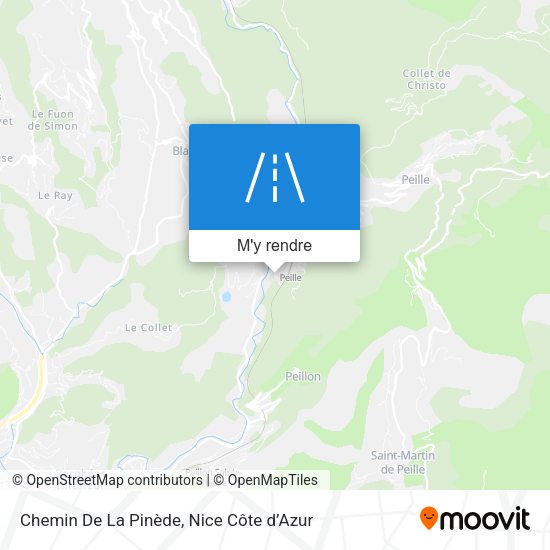 Chemin De La Pinède plan
