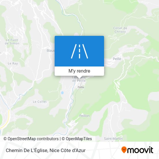 Chemin De L'Église plan