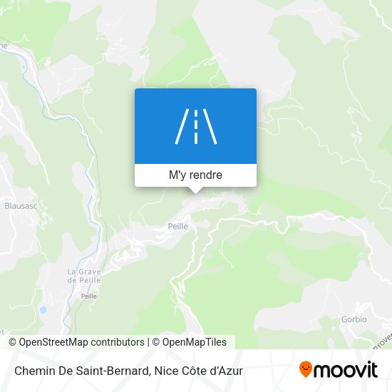 Chemin De Saint-Bernard plan