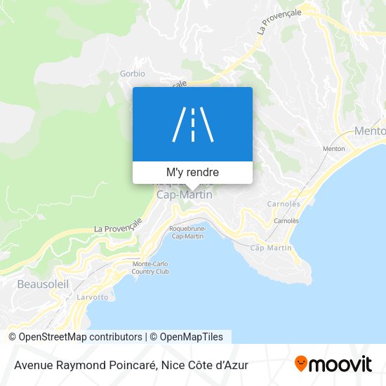 Avenue Raymond Poincaré plan