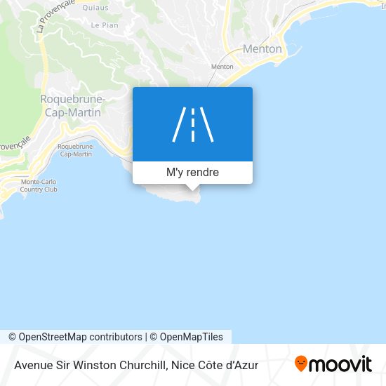 Avenue Sir Winston Churchill plan