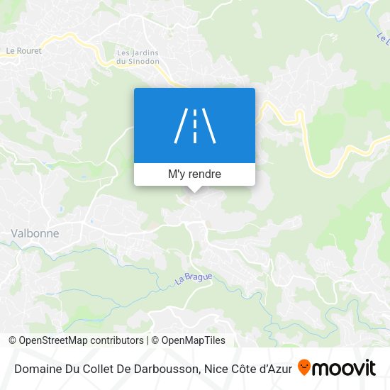 Domaine Du Collet De Darbousson plan