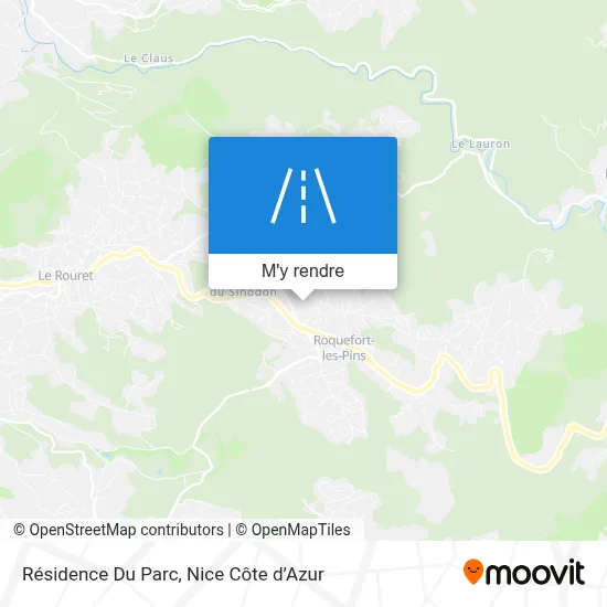 Résidence Du Parc plan